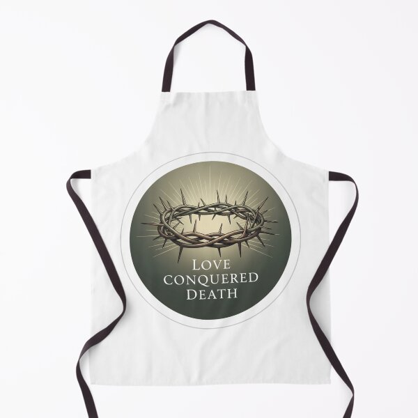 Item preview,  Love Conquered Death Christian Easter Sticker designed and sold by Illustrated Faith.