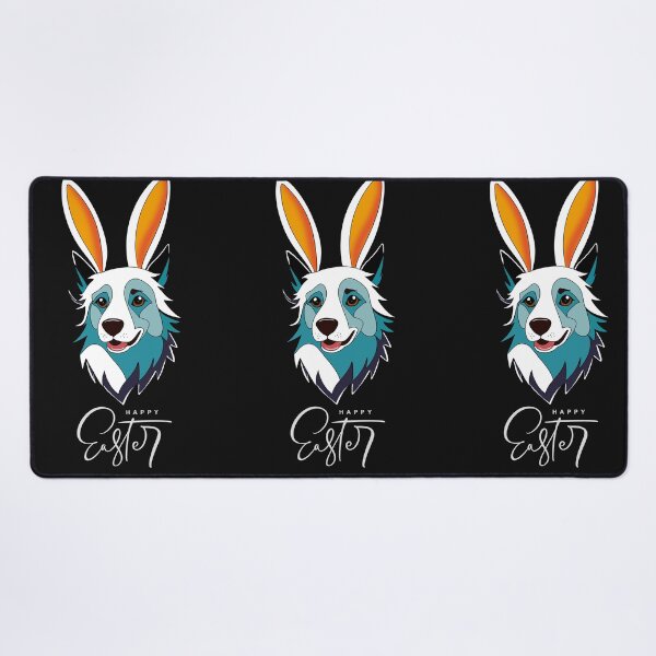 Item preview, Happy Easter Dog with Bunny Ears designed and sold by SimoesArtistry.