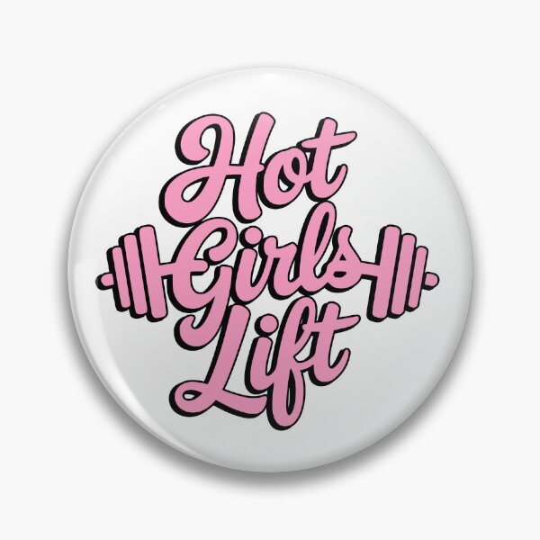 Item preview, Hot Girls Lift! Pink Gym Girl designed and sold by PMCreative.