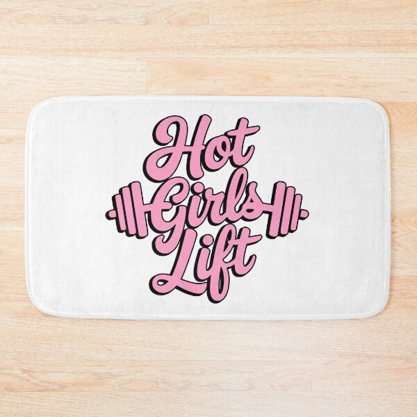 Item preview, Hot Girls Lift! Pink Gym Girl designed and sold by PMCreative.