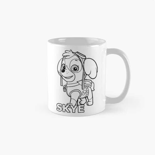 Item preview, Skye Paw Patrol Line Art - Aviator Pup Coloring Page designed and sold by Rafcioo.