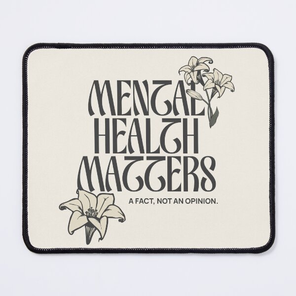 Item preview, Mental Health Matters lily flowers designed and sold by yourvanitybrand.