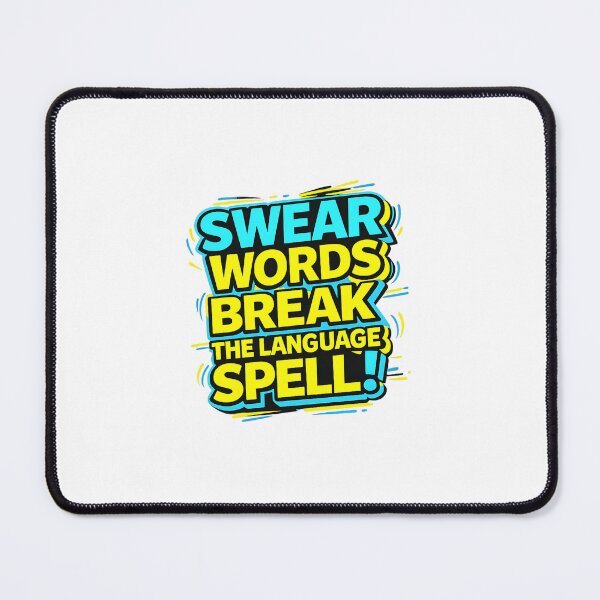 Item preview, Swear words break the language spell! designed and sold by Finds.