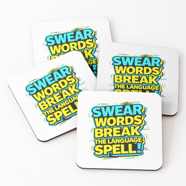 Item preview, Swear words break the language spell! designed and sold by Finds.