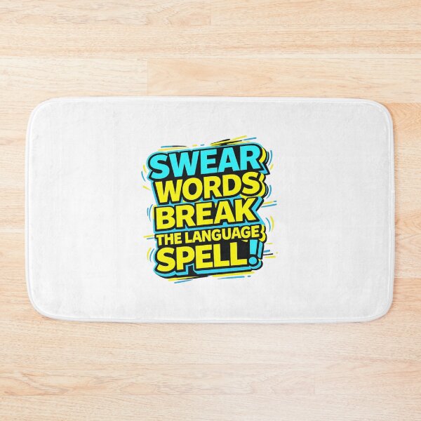 Item preview, Swear words break the language spell! designed and sold by Finds.