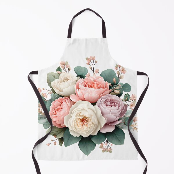 Item preview, Pastel Peony Rose Bouquet - Soft Elegant Romantic Floral Art Print designed and sold by DesignArtist.ia.
