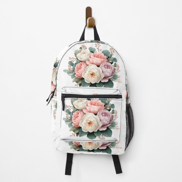 Item preview, Pastel Peony Rose Bouquet - Soft Elegant Romantic Floral Art Print designed and sold by DesignArtist.ia.