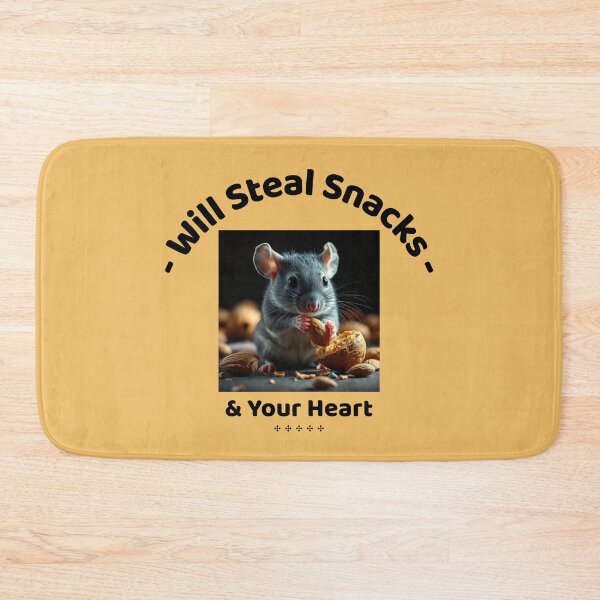 Item preview, Will Steal Snacks Pet Rat designed and sold by Sachie's Studio.