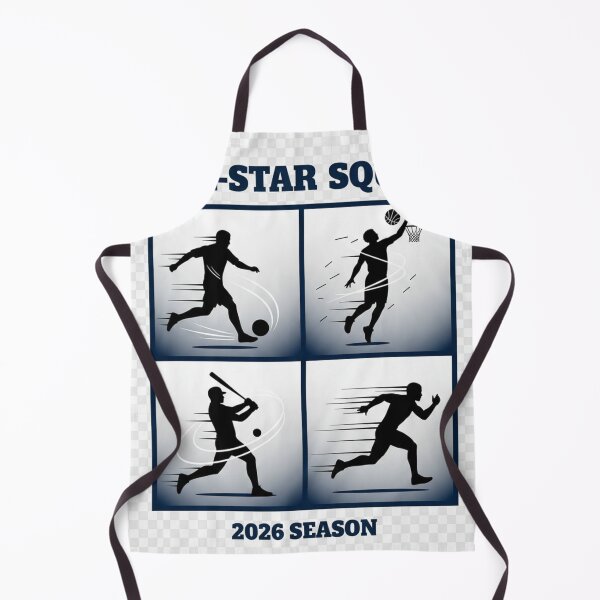 Item preview, All-Star Squad 2026 Season Shirt – Multi Sport Athlete Silhouette Design – Soccer Basketball Baseball Running designed and sold by YK SHOP.