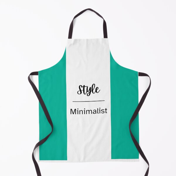 Item preview, Style Minimalist Turquoise and White Color designed and sold by AndysTeeShop.