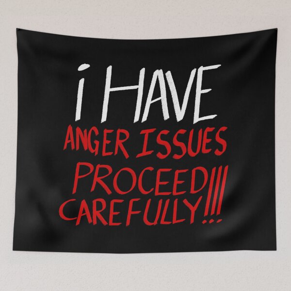 Item preview, I HAVE ANGER ISSUES  designed and sold by FaithFormStudio.