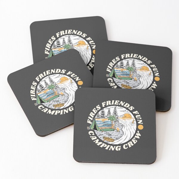 Item preview, Fires Friends Fun Camping Crew designed and sold by LuveraxArt.