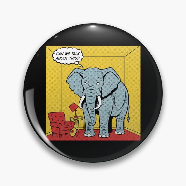 Item preview, Can We Talk About This Elephant in the Room designed and sold by Terry Bain.