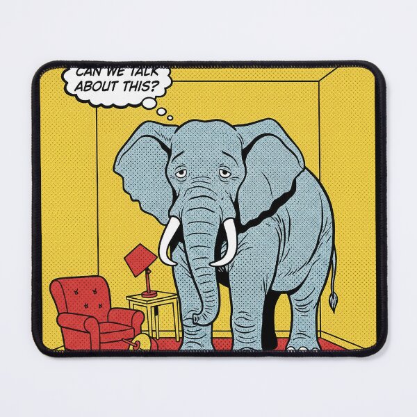Item preview, Can We Talk About This Elephant in the Room designed and sold by Terry Bain.