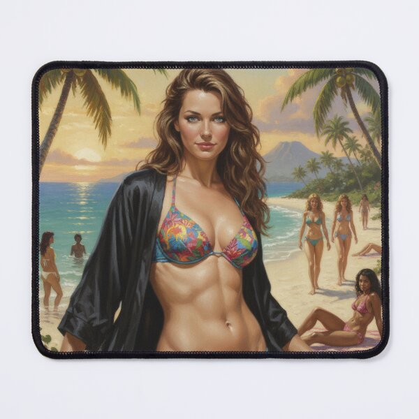 Item preview, Fit girl on the beach 3 designed and sold by Chubby Chase.