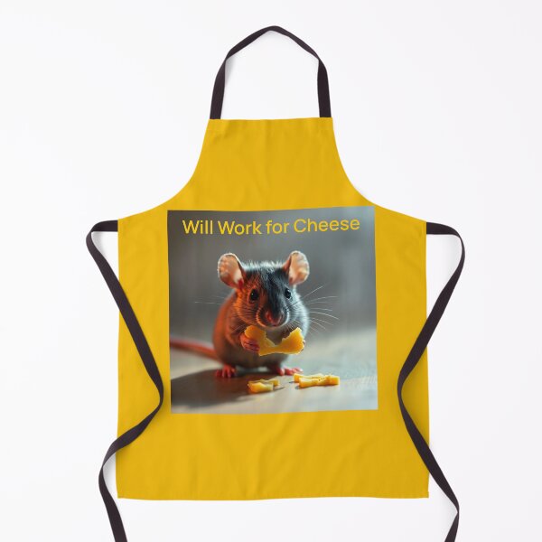Item preview, Will Work for Cheese Pet Rat  designed and sold by Sachie's Studio.