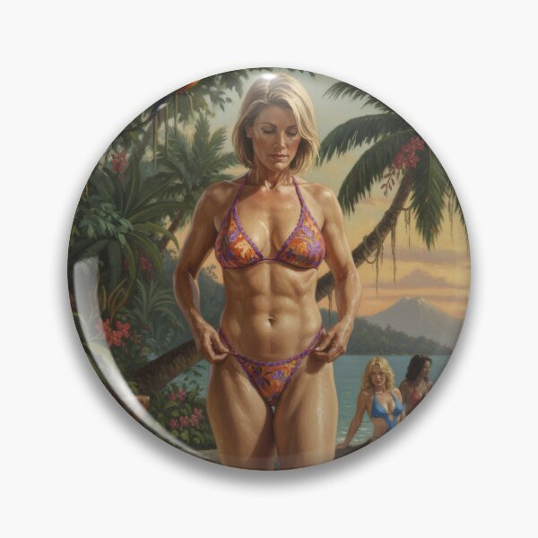 Item preview, Fit girl on the beach 2 designed and sold by Chubby Chase.
