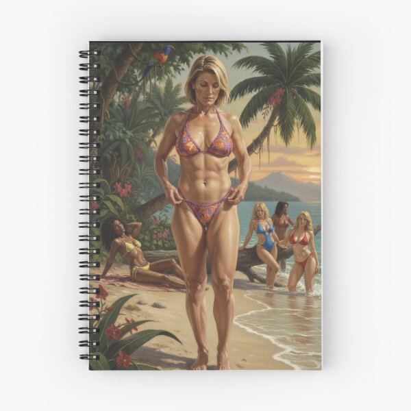 Item preview, Fit girl on the beach 2 designed and sold by Chubby Chase.