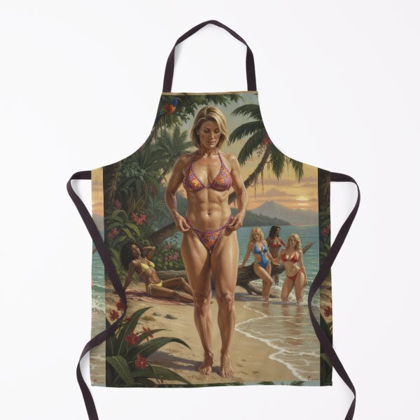 Item preview, Fit girl on the beach 2 designed and sold by Chubby Chase.