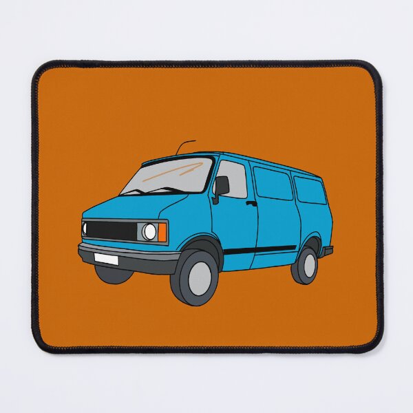 Item preview, Panel van blue designed and sold by boxer-on-board.