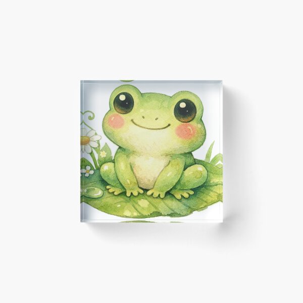 Item preview, Cute Garden Frog designed and sold by Fernova.
