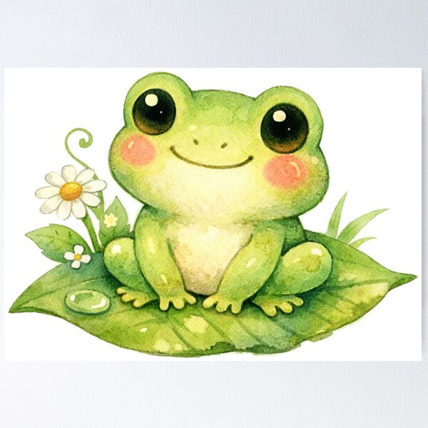 Item preview, Cute Garden Frog designed and sold by Fernova.