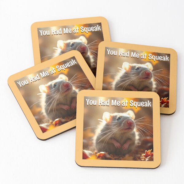 Item preview, You Had Me at Squeak Pet Rat designed and sold by Sachie's Studio.