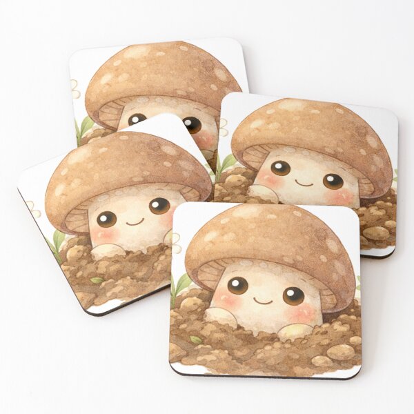 Item preview, Tiny Garden Mushroom designed and sold by Fernova.