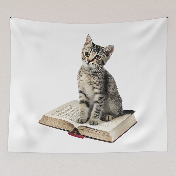 Item preview, cat books  designed and sold by Uglyandcute.