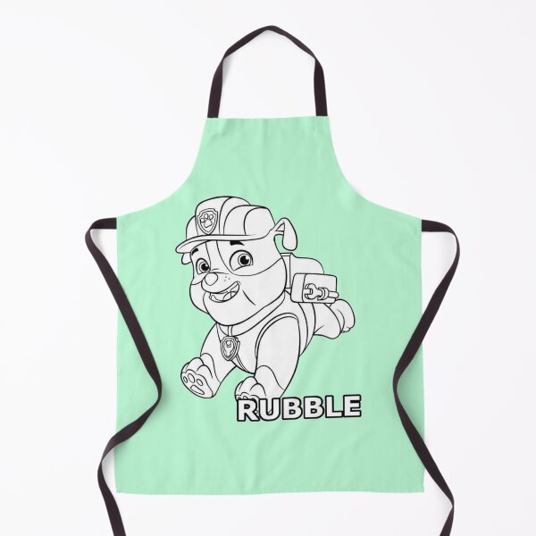 Item preview, Rubble Paw Patrol Line Art - Construction Pup Coloring Page designed and sold by Rafcioo.