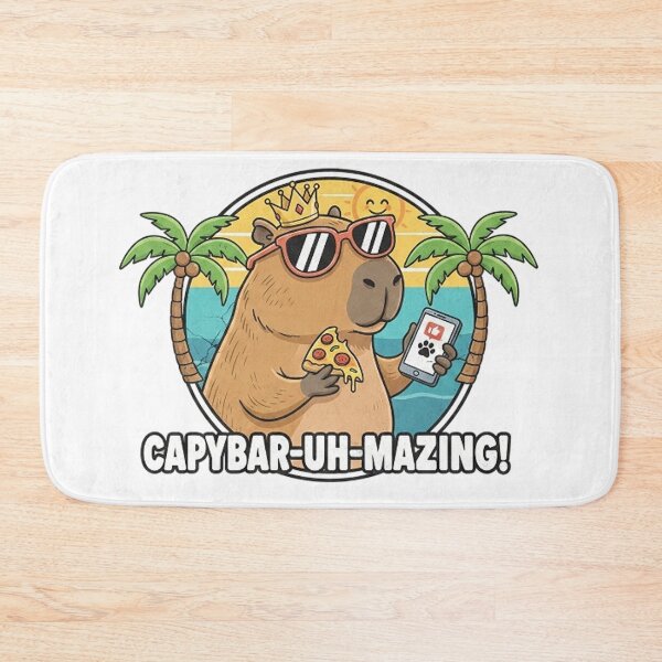 Item preview, Capybar-uh-amazing! designed and sold by BabyyPiscess99.