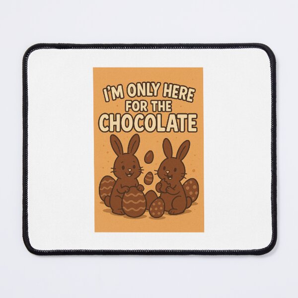 Item preview, I'm just here for the chocolate! designed and sold by Lyvion design.