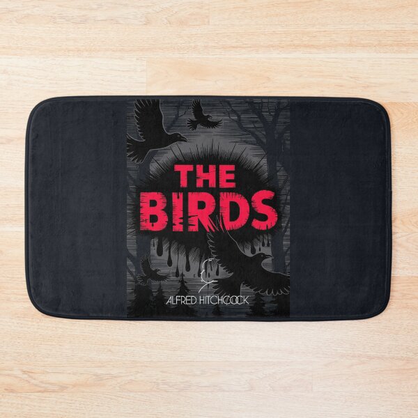 Item preview, Alfred Hitchcock The Birds Poster – Vintage Horror Cinema Fan Art Print for Classic Film Enthusiasts designed and sold by paulo silveira.