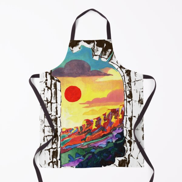 Item preview, Landscape in the red sun designed and sold by La Seconde Vie de Suzie.
