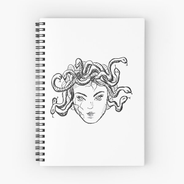 Item preview, Medusa, Greek mythology, snake design designed and sold by paintyfiction.