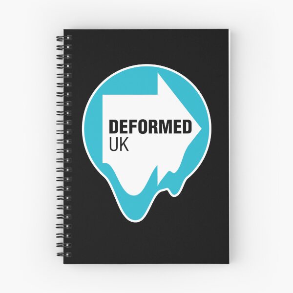 Item preview, Deformed UK (Black) designed and sold by georgiegammack.