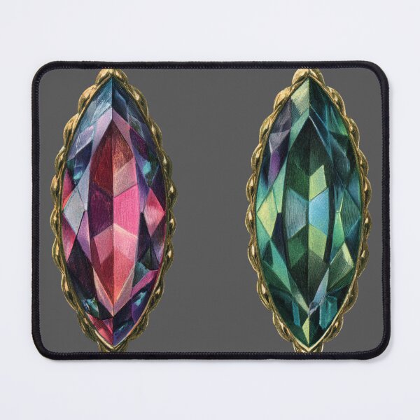 Item preview, Illustrated vintage gemstones sticker pack designed and sold by MendaciousMina.