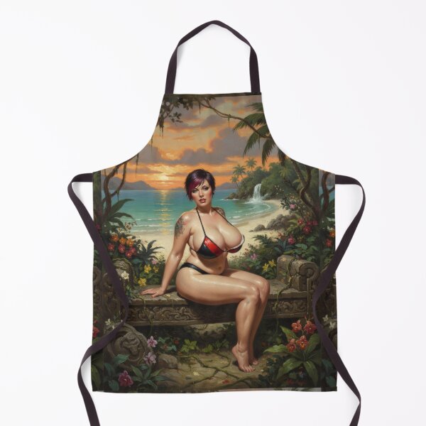 Item preview, Punk girl showing off her new bikini. designed and sold by Chubby Chase.