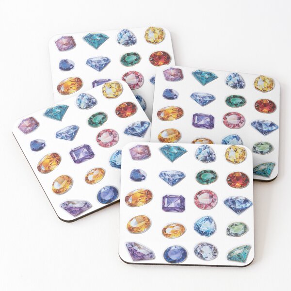 Item preview, Mini gemstones sticker pack designed and sold by MendaciousMina.