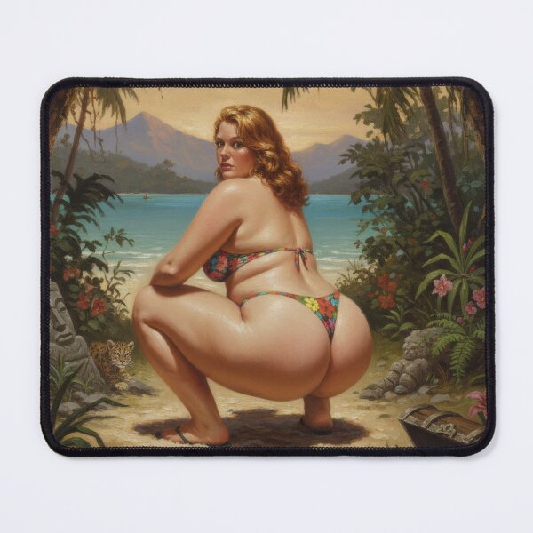 Item preview, huge girl showing off her beauty. designed and sold by Chubby Chase.