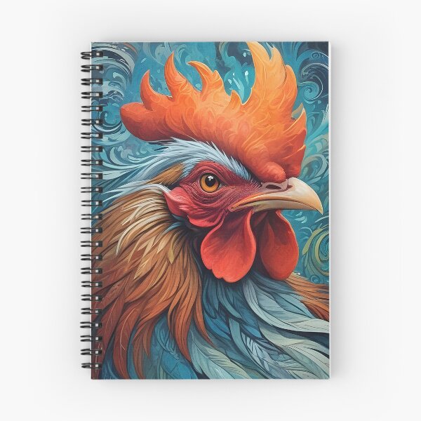 Item preview, Abstract portrait of a rooster designed and sold by Good_Things.