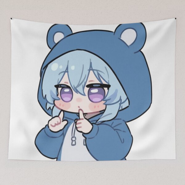 Item preview, Chibi Shorekeeper Left And Right Wuthering Waves designed and sold by KomiArts.