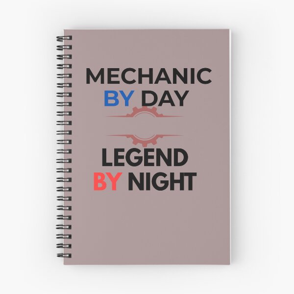 Item preview, Mechanic By Day, Legend By Night designed and sold by IF-ROCHE.