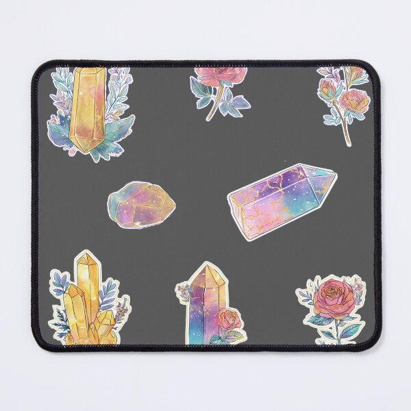 Item preview, Mini Crystals and roses sticker pack designed and sold by MendaciousMina.