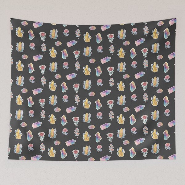 Item preview, Mini Crystals and roses sticker pack designed and sold by MendaciousMina.