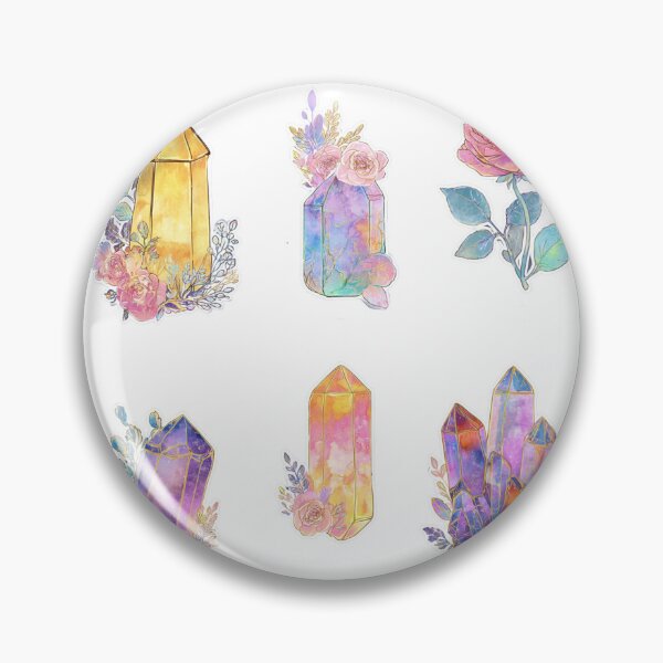 Item preview, Mini Crystals and roses sticker pack designed and sold by MendaciousMina.