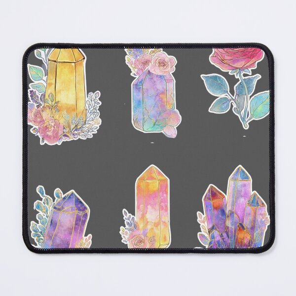 Item preview, Mini Crystals and roses sticker pack designed and sold by MendaciousMina.