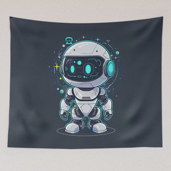 Item preview, Space AI Robot designed and sold by bubblyrainbow.