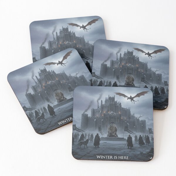 Item preview, Winter Is Coming – Epic Fantasy House Sigil Inspired Design designed and sold by carolinkaau.