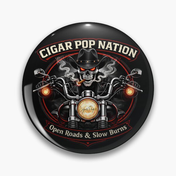 Item preview, CigarPop Nation MC Chrome designed and sold by CigarPop Shop.